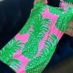 Pineapple print Lilly Pulitzer dress